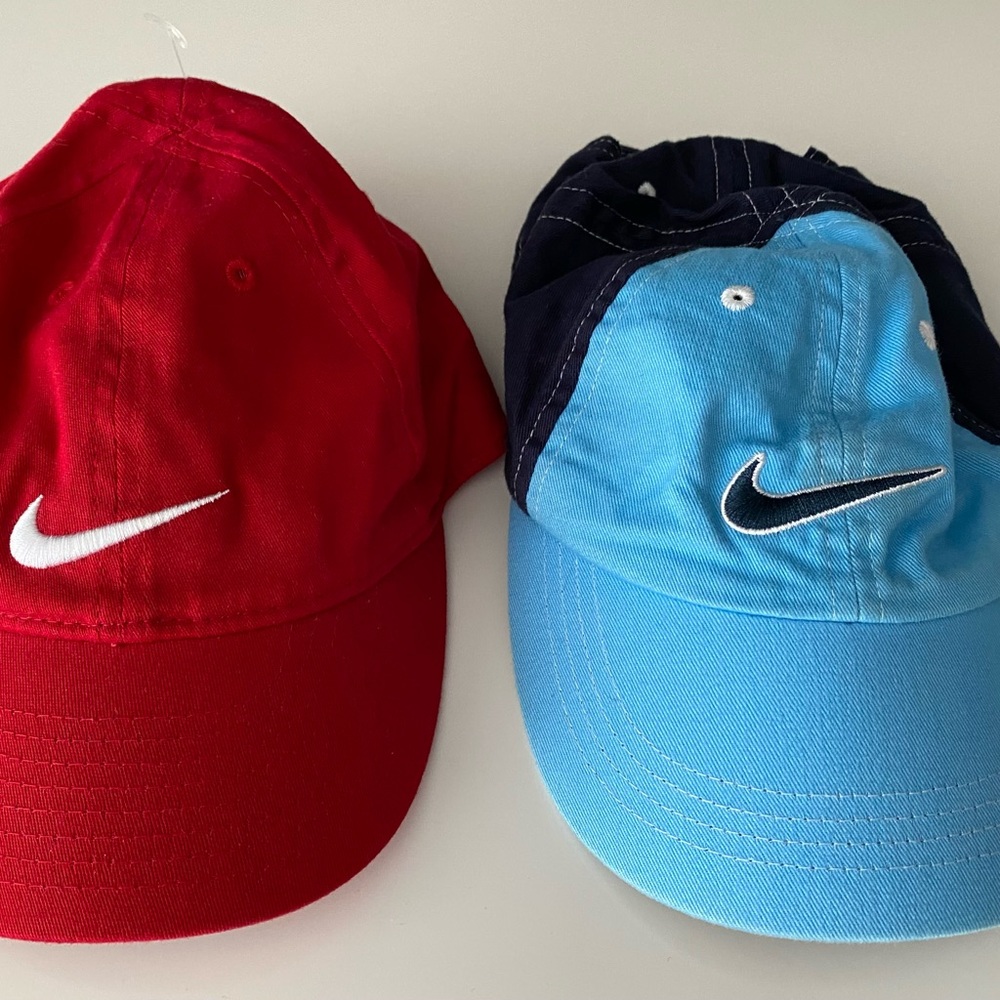 Nike Red and Light Blue 🧢
